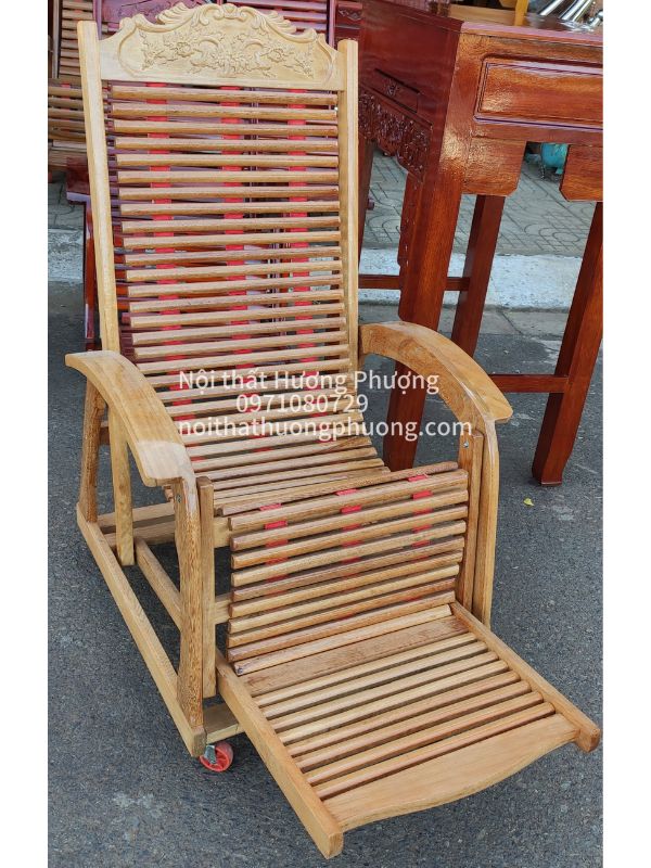 1 GHẾ DÂY GỖ GÕ NAM PHI - LOẠI 3 DÂY LÁ NHỎ