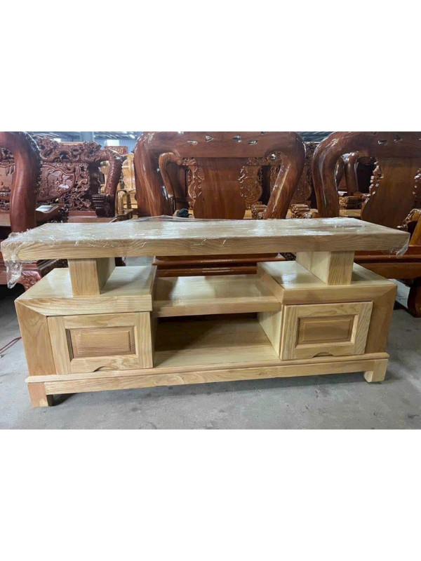 COMBO NỘI THẤT PHÒNG KHÁCH GỖ SỒI GIÁ RẺ – CHO CHUNG CƯ NHỎ & GIA ĐÌNH TRẺ
