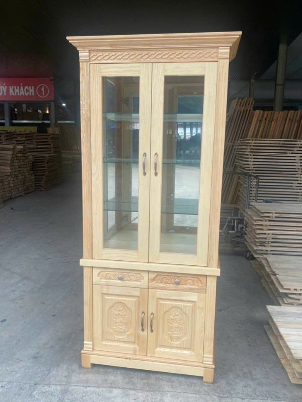 COMBO NỘI THẤT PHÒNG KHÁCH GỖ SỒI GIÁ RẺ – CHO CHUNG CƯ NHỎ & GIA ĐÌNH TRẺ