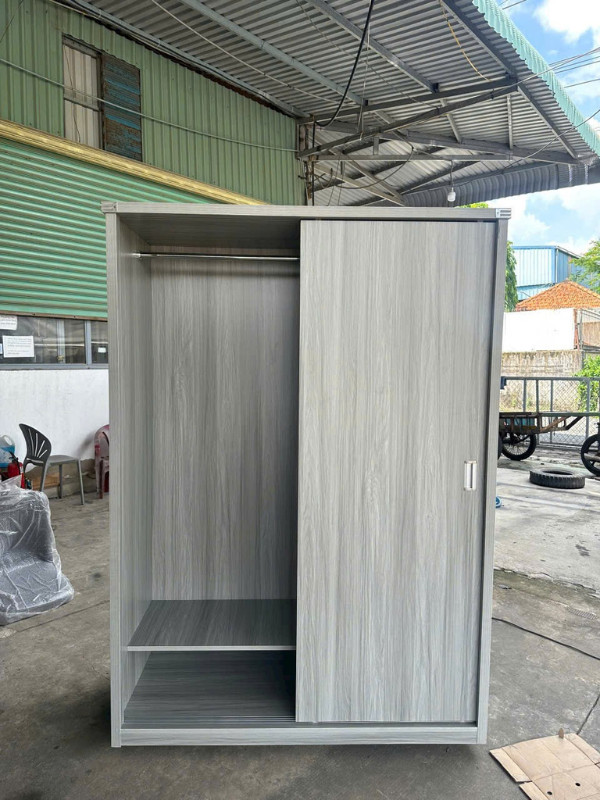 TỦ ÁO MDF LÕI XANH 1M4 CỬA LÙA HIỆN ĐẠI –TỐI ƯU KHÔNG GIAN PHÒNG NGỦ NHỎ