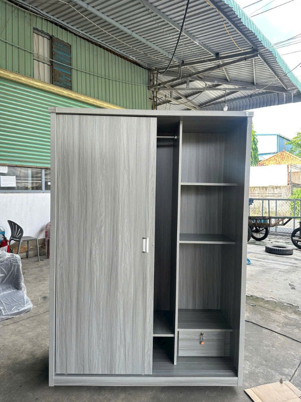TỦ ÁO MDF LÕI XANH 1M4 CỬA LÙA HIỆN ĐẠI –TỐI ƯU KHÔNG GIAN PHÒNG NGỦ NHỎ