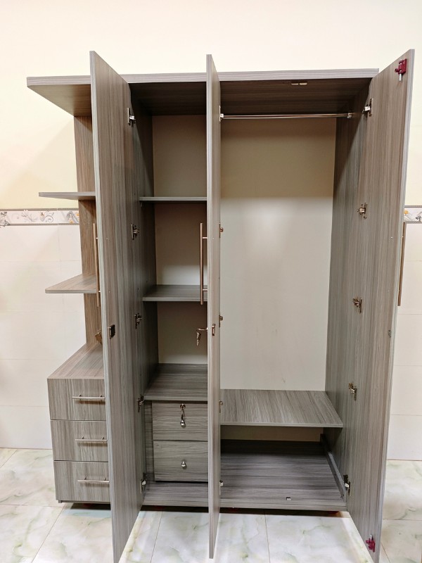 TỦ ÁO MDF LÕI XANH CHỐNG ẨM 1M4 CÓ KỆ TRANG TRÍ TỦ ÁO MDF LÕI XANH CHỐNG ẨM 1M4 CÓ KỆ TRANG TRÍ